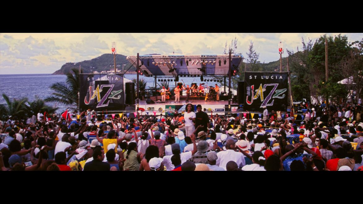 le Saint Lucia Jazz & Arts Festival. le Saint Lucia Jazz & Arts Festival.