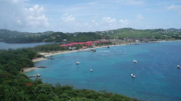 Rodney Bay on Saint Lucia