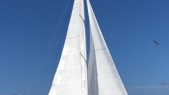 No'Mad, SO42i with new sails, Dec 2022 No'Mad, SO42i with new sails, Dec 2022