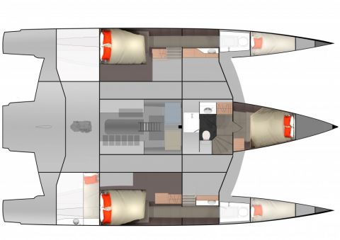 NEEL 51 : plan d'aménagement (bas)